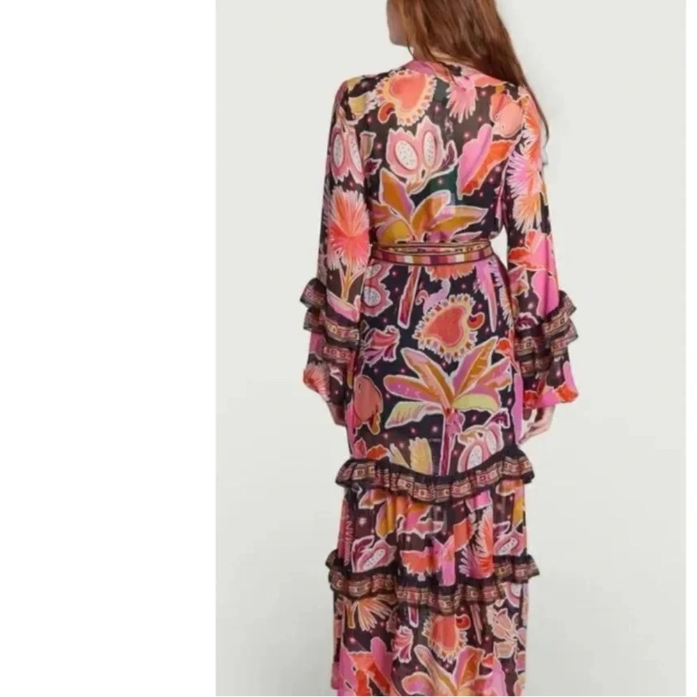 Farm Rio Enchanted Nature Dress - Picture 3 of 13